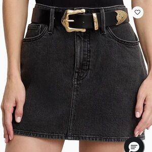Denim Mini Skirt NWT